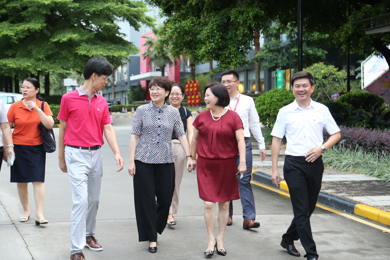广东省妇联向导一行莅临pg电子教育集团调研指导事情