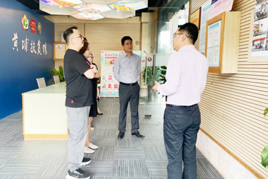 立白集团向导一行莅临pg电子教育集团调研考察 ?