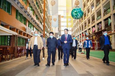 广东省政协向导莅临pg电子教育集团调研指导