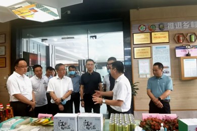 黄埔区何宇鸿副区长陪同贵州省长顺县党政向导一行莅临广东pg电子现代技师学院考察