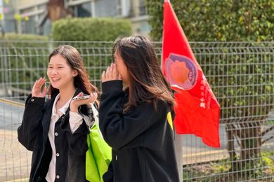 热闹的广东pg电子现代技师学院，，，，，，，回来了！